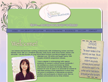 Tablet Screenshot of longislandbirthpartners.com